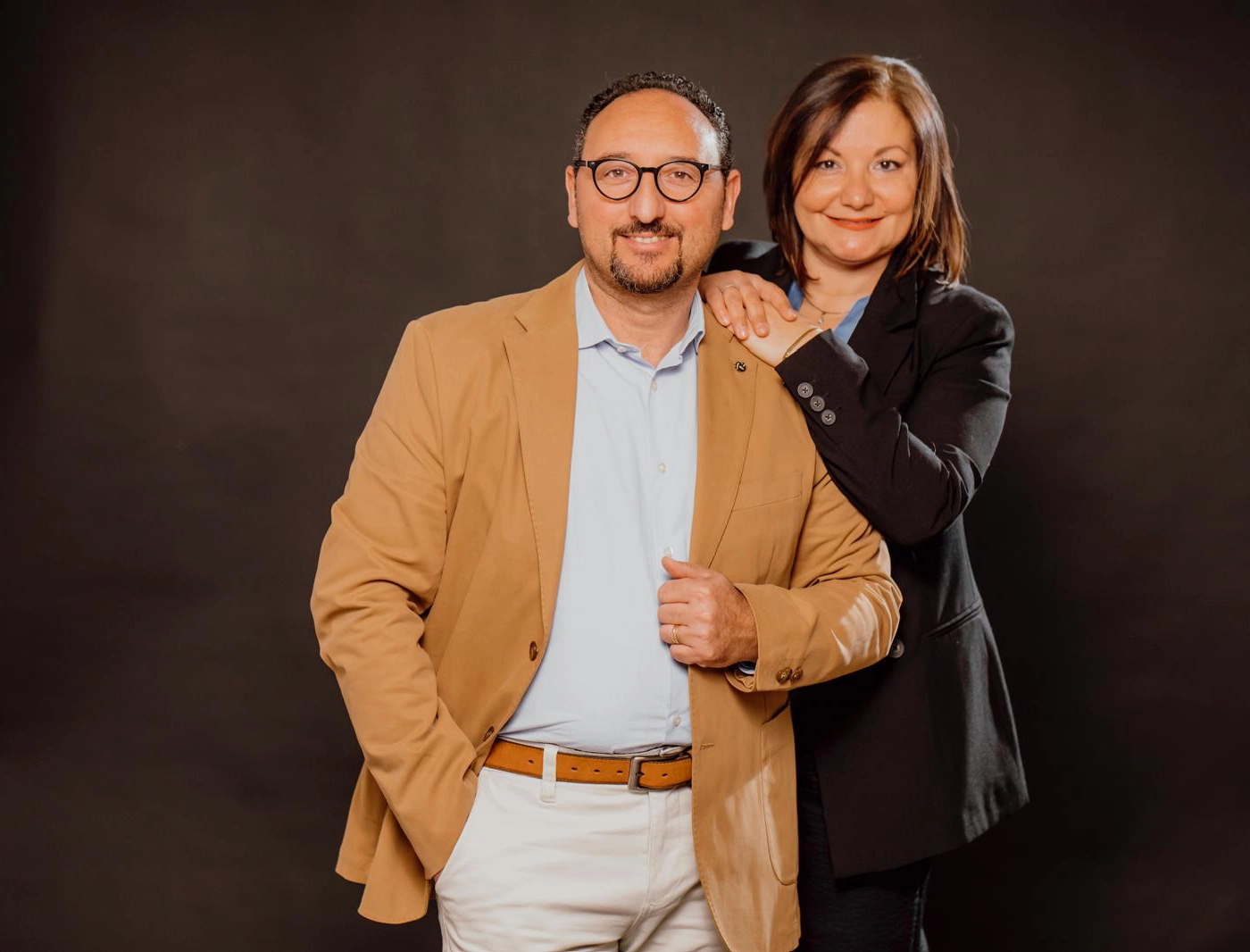 Pietro Oliveri e Nadia Nicolodi, fondatori di VITALIS Multiservizi